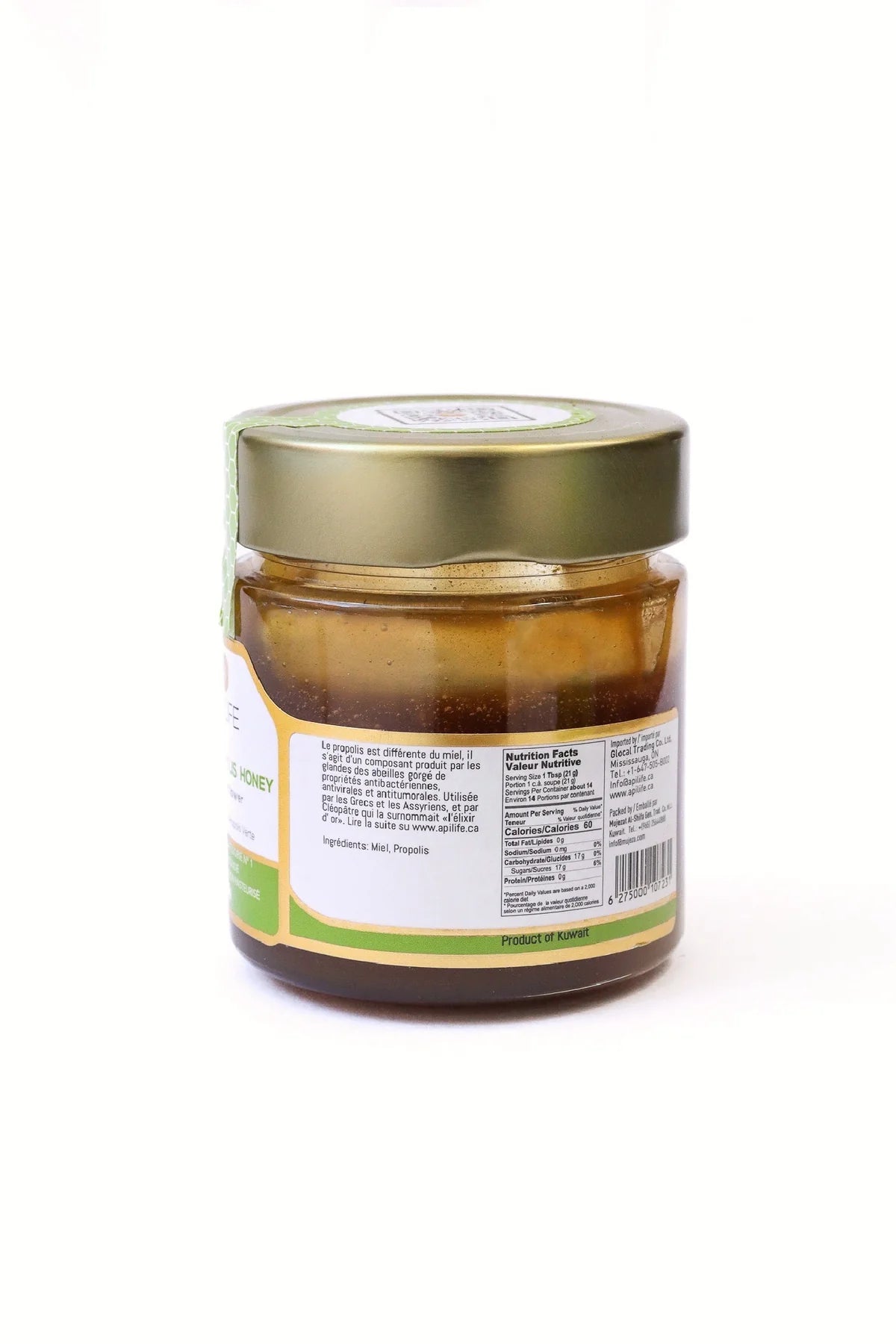 Raw Black Seed Honey with the Legendary Power of Brazilian Green Propolis!