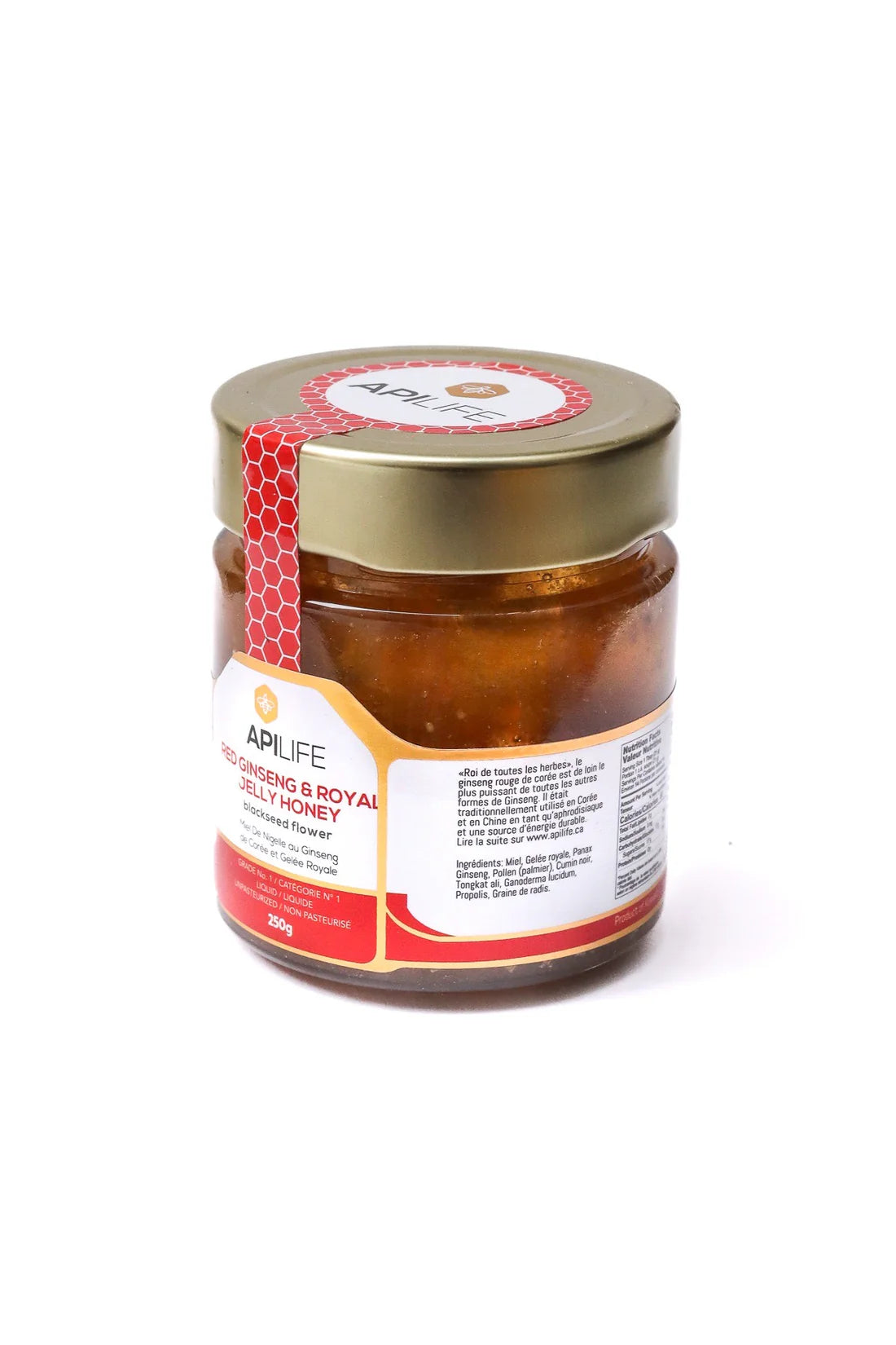 Black seed Honey with 
 Korean Ginseng and Royal Jelly
