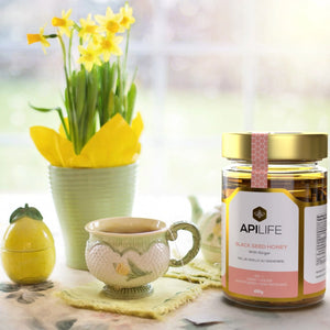 Apilfe Ginger Black Seed Honey - A Holistic Elixir for Body, Mind & Soul