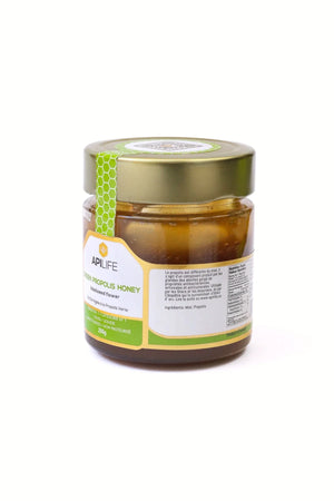 Raw Black Seed Honey with the Legendary Power of Brazilian Green Propolis!