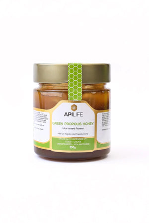 Raw Black Seed Honey with the Legendary Power of Brazilian Green Propolis!