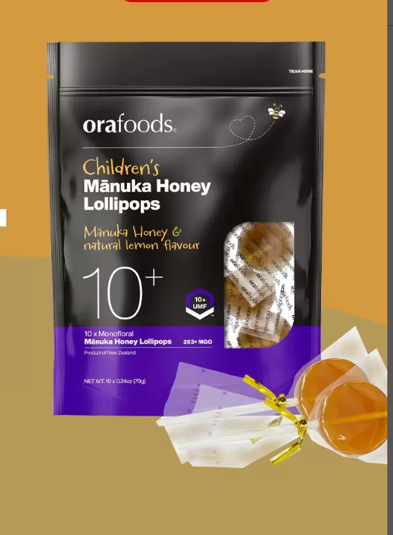 Lollipop with Sidr Honey &Bee Pollen (10g*3pieces)30g