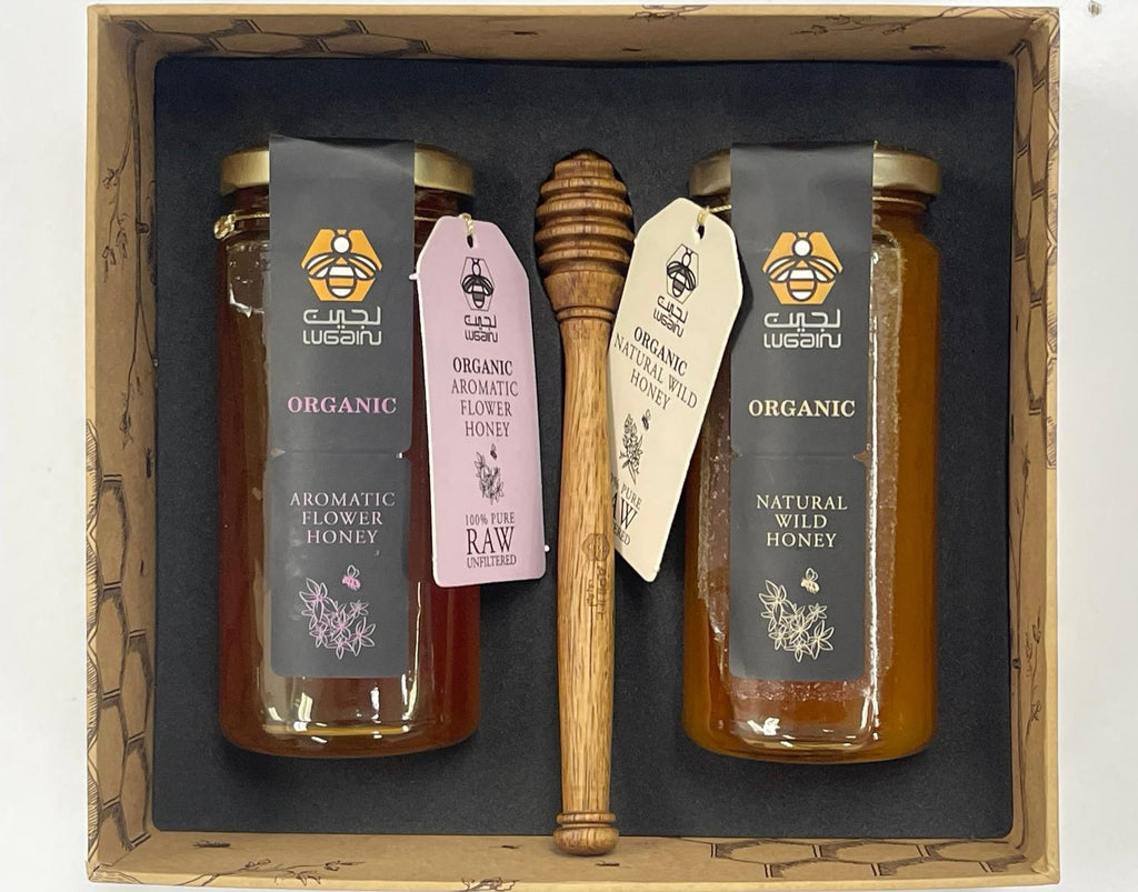 Gift BOX OF OUR 100 % PURE AND ORGANIC CERTIFIED HONEY